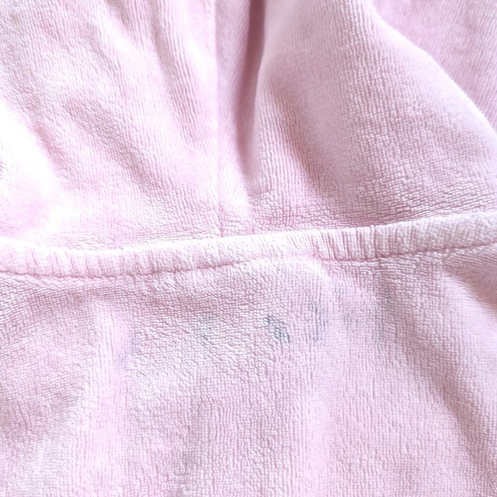 Juice Couture Zip Up Hoodie Girls Sz 6 Velour Y2k - Picture 6 of 8
